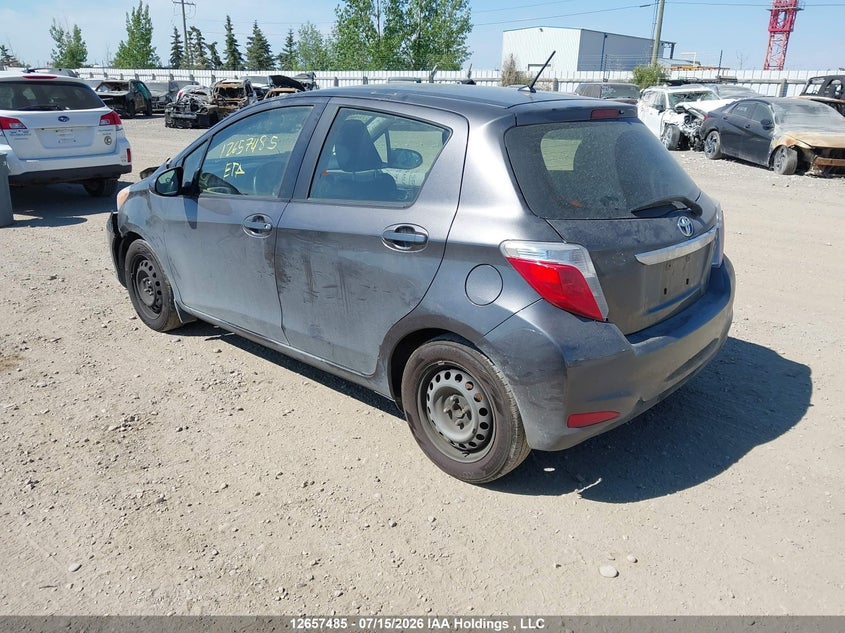 Vin: jtdktud32cd524145, lot: 3059617, toyota yaris le 20123