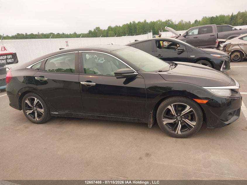 2016 HONDA CIVIC SEDAN 1.5L I-4 DI, DOHC, VVT, TURBO, 174HP