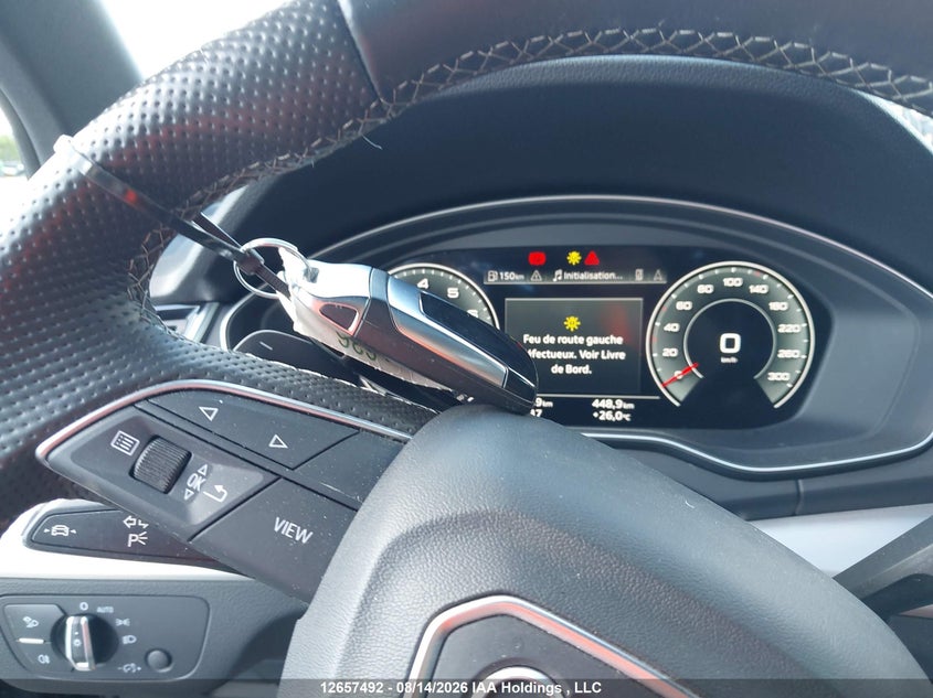 2023 AUDI Q5 SPORT UTILITY VEHICLE 2.0L I-4 DI, DOHC, VVT, TURBO, 261HP