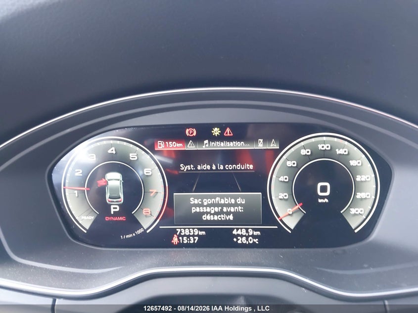 2023 AUDI Q5 SPORT UTILITY VEHICLE 2.0L I-4 DI, DOHC, VVT, TURBO, 261HP