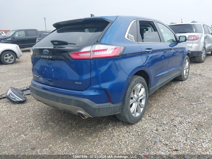 Vin: 2fmpk4k98nba79821, lot: 3059692, ford edge titanium 20224