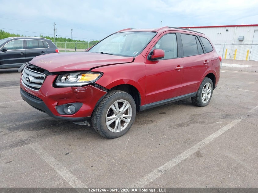 2012 Hyundai Santa Fe Gl 2.4 Premium, Front, IAAI, VIN 5XYZG3ABXCG134825 — photo 2