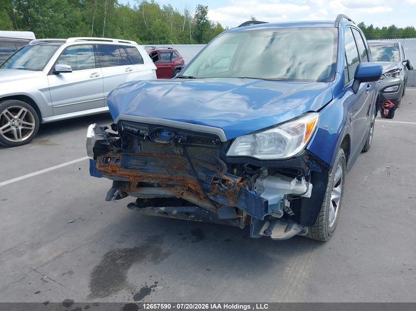Vin: jf2sjcbc6gg491627, lot: 3059732, subaru forester 20162