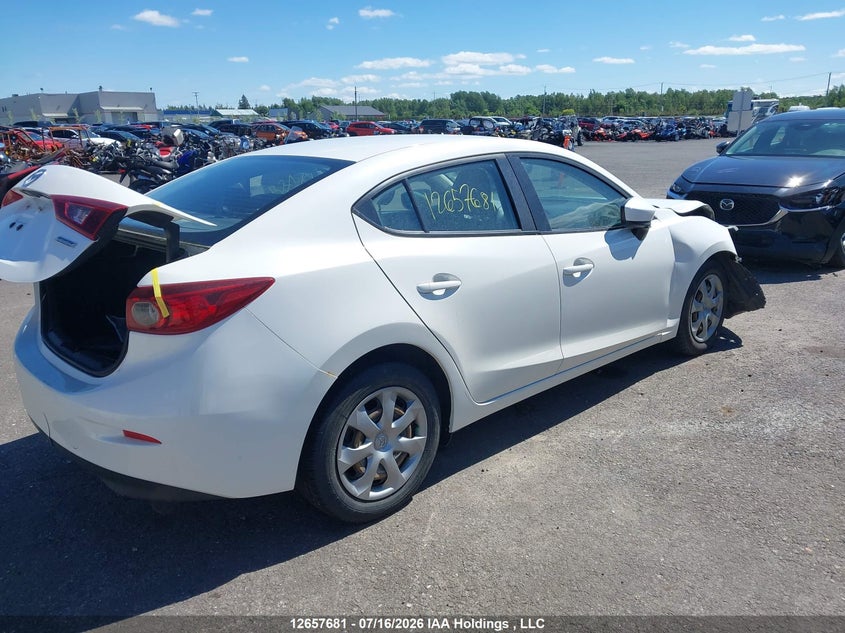 Vin: jm1bn1u74j1169635, lot: 3059826, mazda mazda3 gx 20184