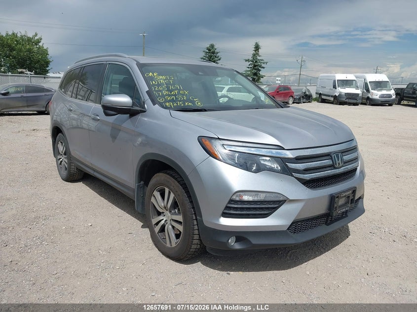 Vin: 5fnyf6h38hb509558, lot: 3059836, honda pilot ex 2017 img_1