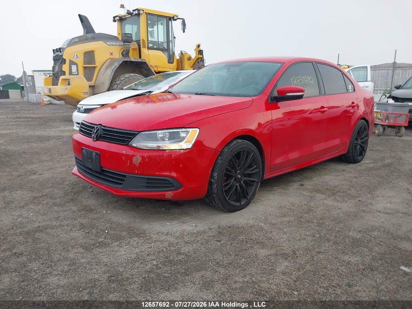 2014 Volkswagen Jetta, Можливі проблеми з механікою, IAAI, VIN 3VW1K7AJ0EM413455 — фото 2
