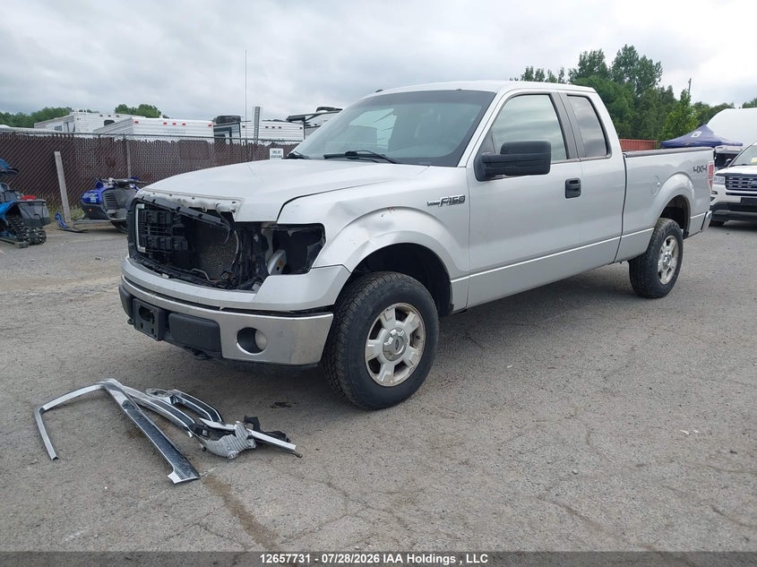 2014 Ford F-150, Front, IAAI, VIN 1FTFX1EF8EKG16419 — photo 2