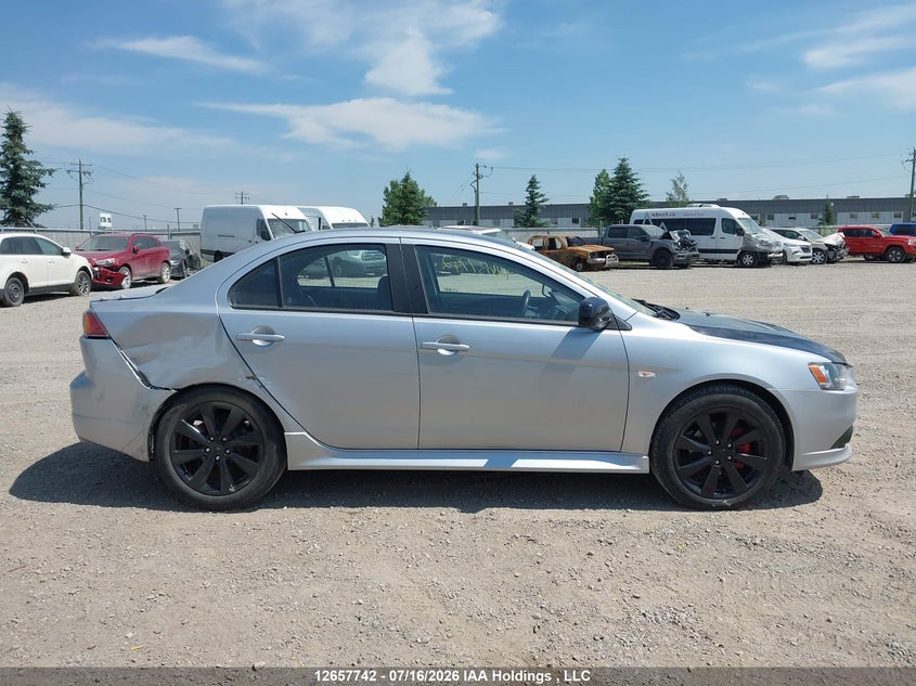2014 MITSUBISHI LANCER SEDAN 2.0L I-4 DOHC, VVT, TURBO, 237HP