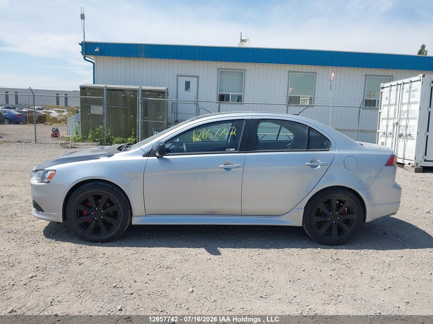 2014 MITSUBISHI LANCER SEDAN 2.0L I-4 DOHC, VVT, TURBO, 237HP