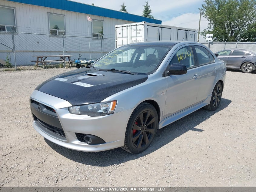 2014 MITSUBISHI LANCER SEDAN 2.0L I-4 DOHC, VVT, TURBO, 237HP