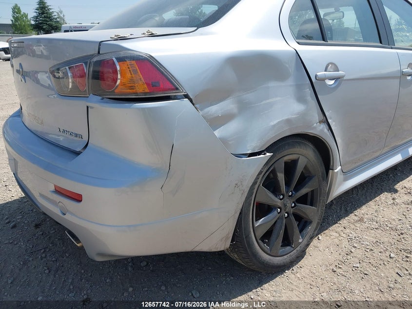 2014 MITSUBISHI LANCER SEDAN 2.0L I-4 DOHC, VVT, TURBO, 237HP