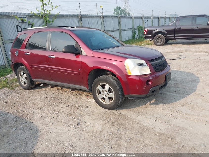 2009 Chevrolet Equinox Ls, Удар сзади, IAAI, VIN 2CNDL13F796234019