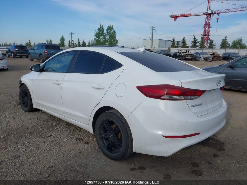 Vin: kmhd84lfxju538681, lot: 3059903, hyundai elantra 20183
