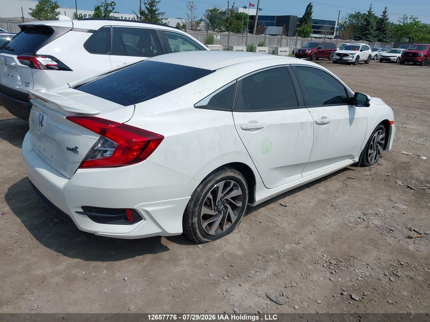 Vin: 2hgfc2f87jh026717, lot: 3059921, honda civic ex 20184