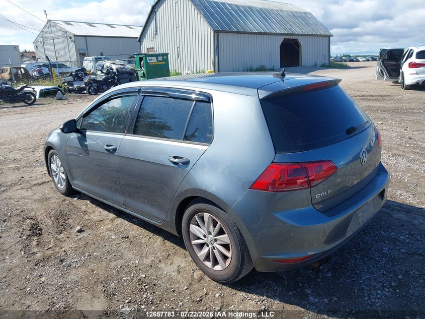 Vin: 3vw117au0fm072637, lot: 3059928, volkswagen golf 20153