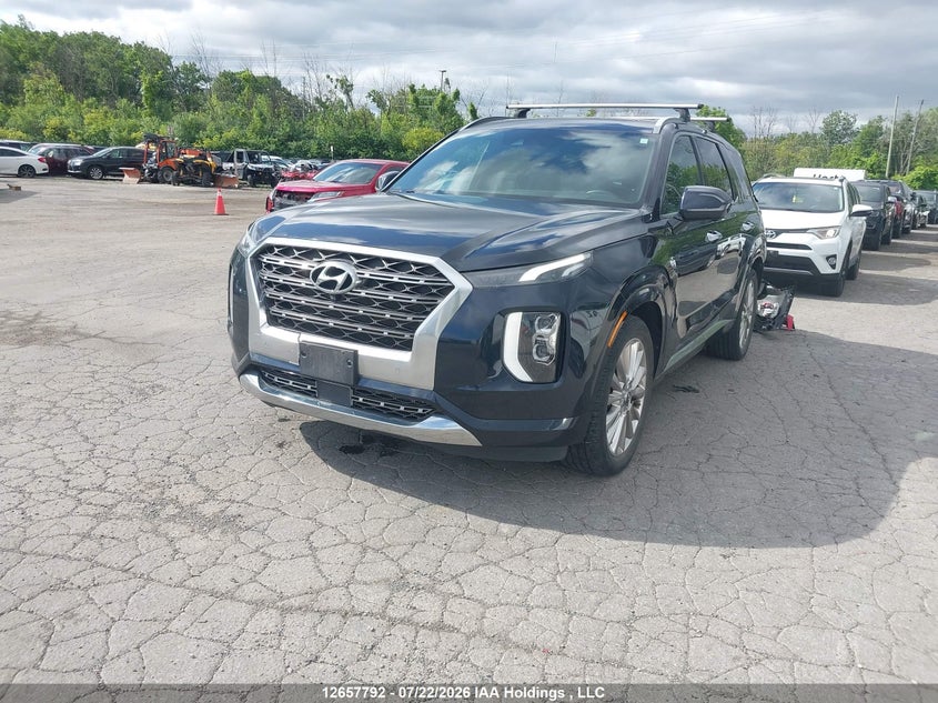 2020 Hyundai Palisade, Rear, IAAI, VIN KM8R5DHE2LU054392 — photo 2