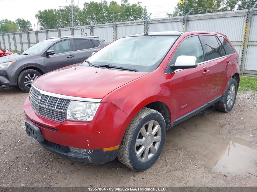 2007 Lincoln MKX, Удар сзади, IAAI, VIN 2LMDU88C57BJ03359 — фото 2