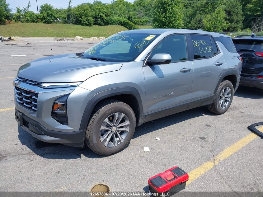 2026 Chevrolet Equinox Lt, Possible Mechanical, IAAI, VIN 3GNAXPEG2TL516938 — photo 2