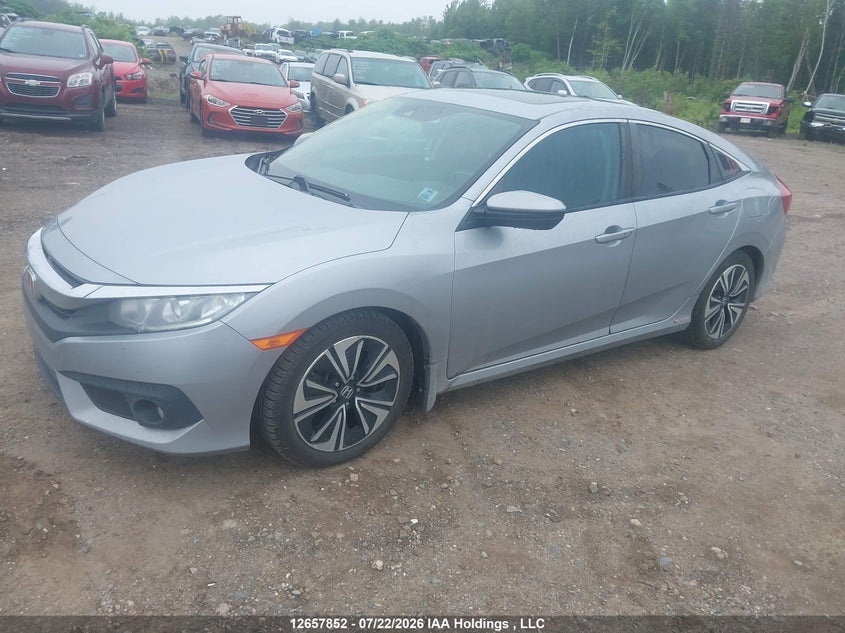 Vin: 2hgfc1f47jh107112, lot: 3060000, honda civic ex-t 20182