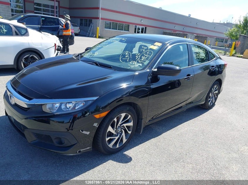 2016 Honda Civic, Theft Recovery, IAAI, VIN 2HGFC2F85GH033223 — photo 2