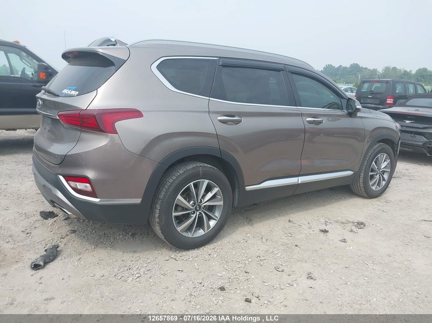 Vin: 5nms3caa4kh015919, lot: 3060017, hyundai santa fe 20194