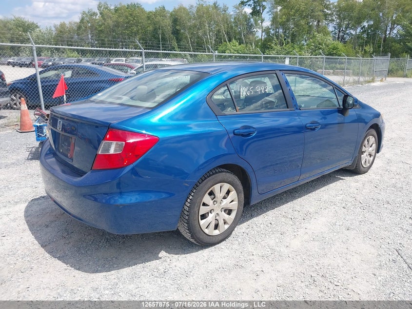 Vin: 2hgfb2e43ch013628, lot: 3060023, honda civic lx 20124