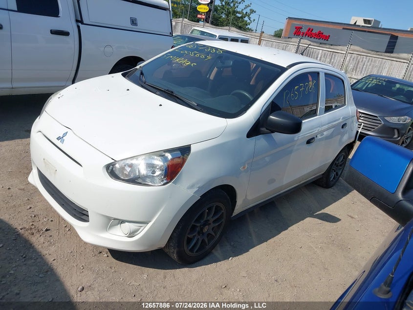 Vin: ml32a3hj4fh005669, lot: 3060035, mitsubishi mirage es 20152