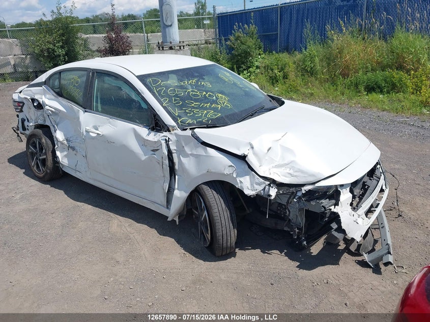 Vin: 3n1ab8cvxsy339767, lot: 3060039, nissan sentra sv 2025 img_1
