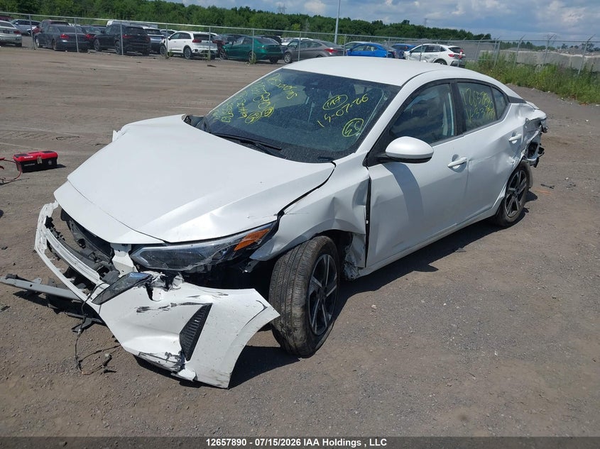 Vin: 3n1ab8cvxsy339767, lot: 3060039, nissan sentra sv 20252