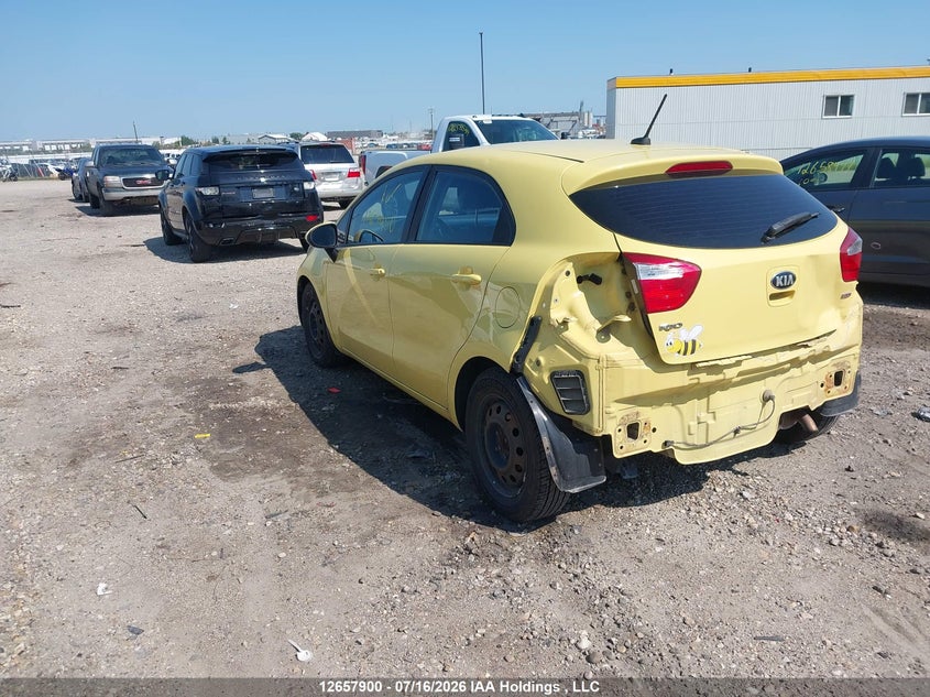 Vin: knadm5a30g6562688, lot: 3060055, kia rio lx 20163