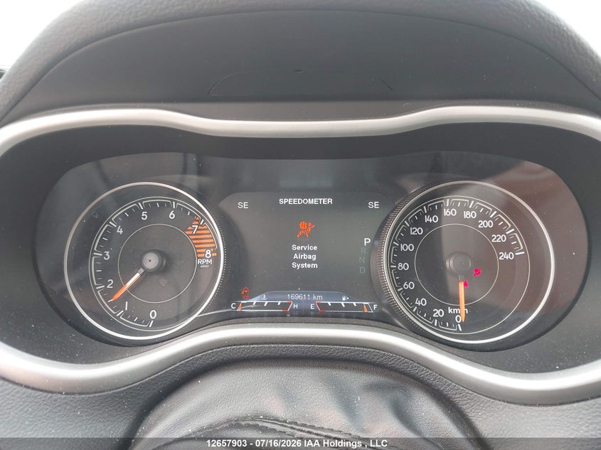 2016 JEEP CHEROKEE SPORT UTILITY VEHICLE 3.2L V-6 DOHC, 271HP