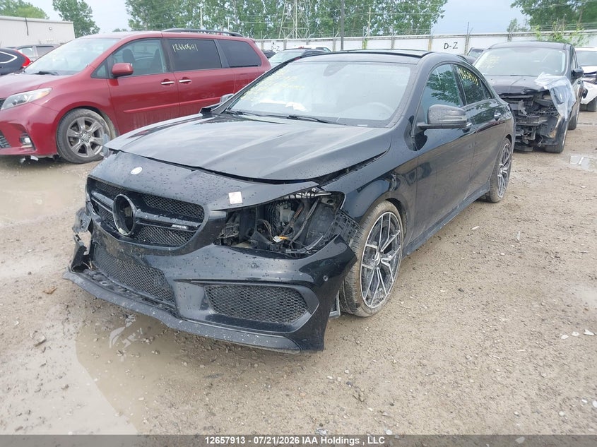 2016 Mercedes-Benz Cla 45 Amg, Front, IAAI, VIN WDDSJ5CB4GN380575 — photo 2