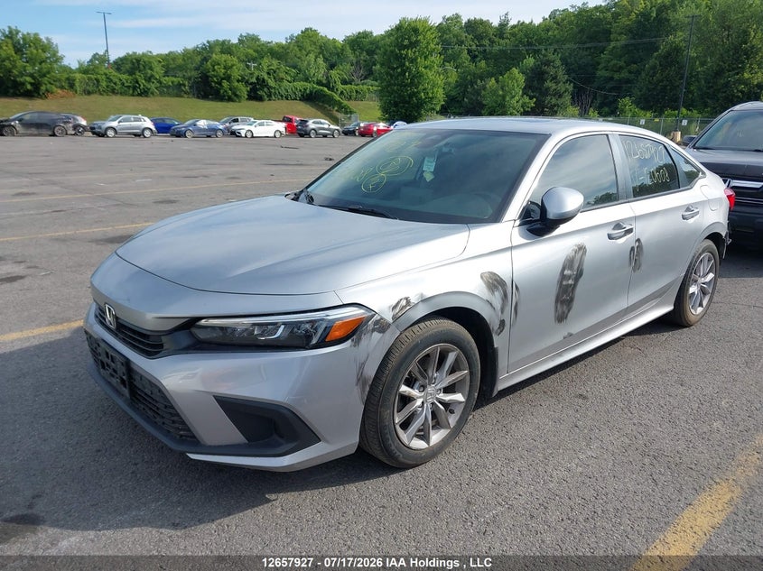 Vin: 2hgfe2f36nh120608, lot: 3060082, honda civic ex 20222