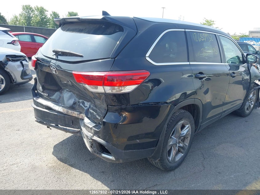 Vin: 5tddzrfh3hs357805, lot: 3060087, toyota highlander limited 20174