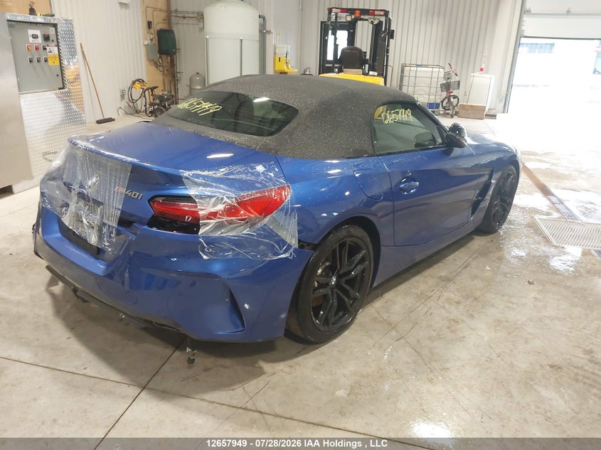 Vin: wbahf9c07swy46866, lot: 3060104, bmw z4 m40i 20254