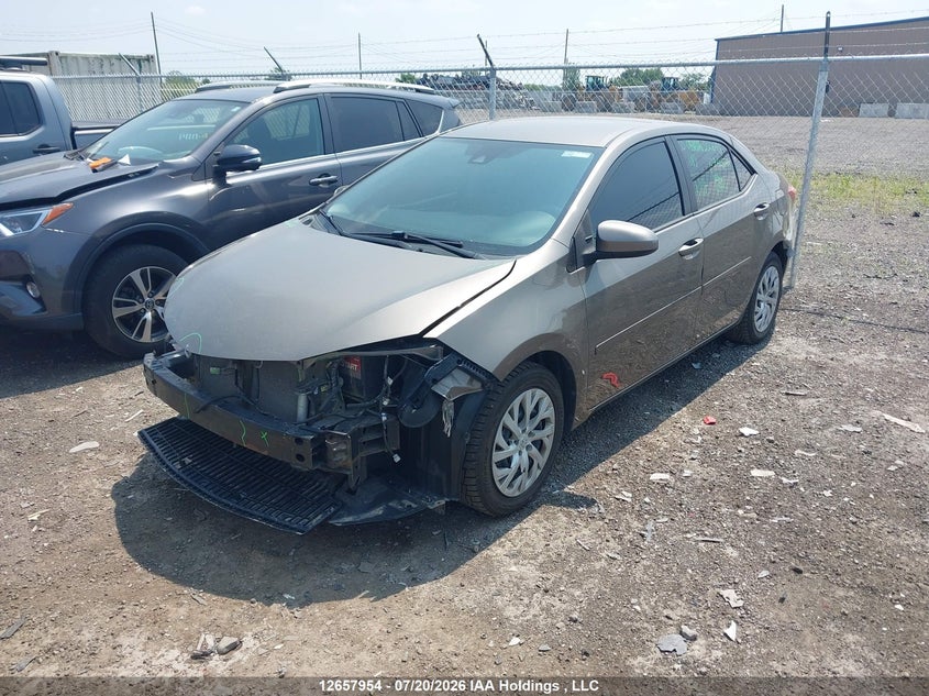 2018 Toyota Corolla, Удар спереди, IAAI, VIN 2T1BURHE5JC003971 — фото 2