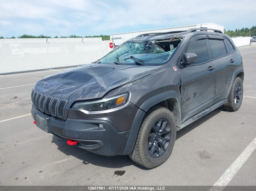 2021 Jeep Cherokee, Біо/хімія, IAAI, VIN 1C4PJMBX0MD146202 — фото 2