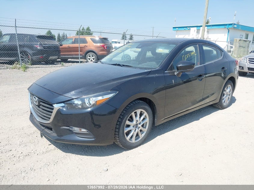 Vin: jm1bn1v71h1113581, lot: 3060149, mazda 3 touring 20172