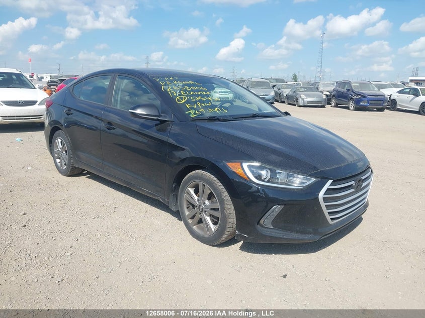 Vin: kmhd84lf0hu375436, lot: 3060163, hyundai elantra se/value/limited 2017 img_1
