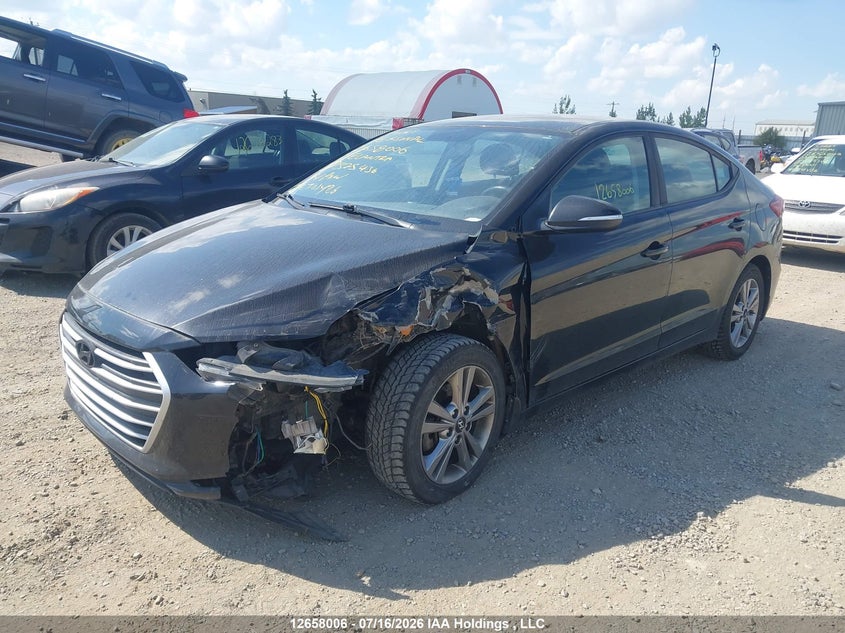 Vin: kmhd84lf0hu375436, lot: 3060163, hyundai elantra se/value/limited 20172