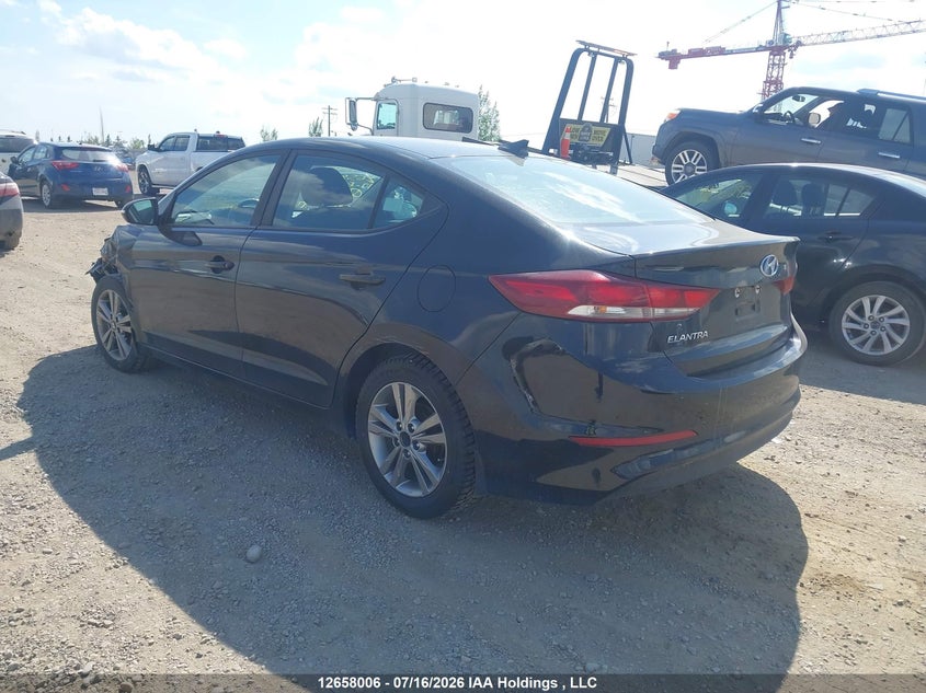 Vin: kmhd84lf0hu375436, lot: 3060163, hyundai elantra se/value/limited 20173