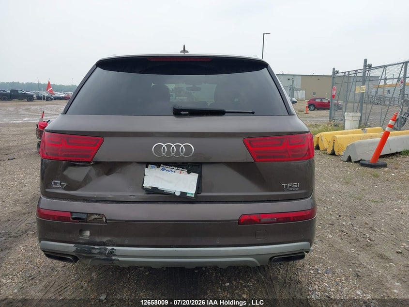 2017 Audi Q7 3.0T Komfort VIN: WA1AAAF71HD018615 Lot: 12658009