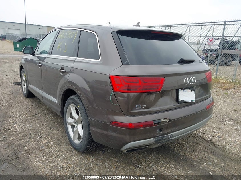 2017 Audi Q7 3.0T Komfort VIN: WA1AAAF71HD018615 Lot: 12658009
