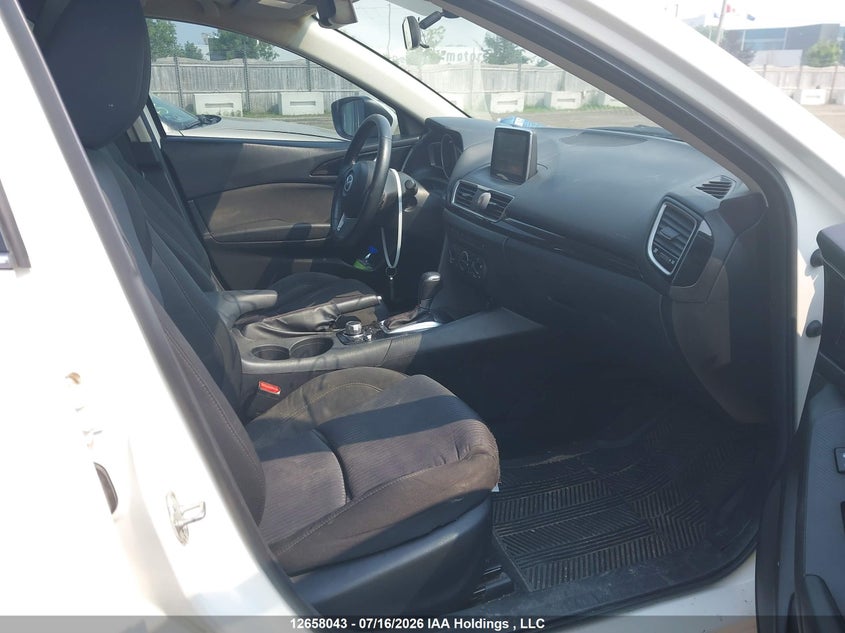 2016 MAZDA 3 SEDAN 2.0L I-4 DI, DOHC, VVT, 155HP