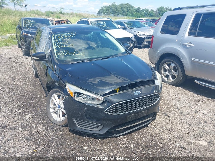 2016 FORD FOCUS SEDAN 2.0L I-4 DI, DOHC, VVT, 160HP