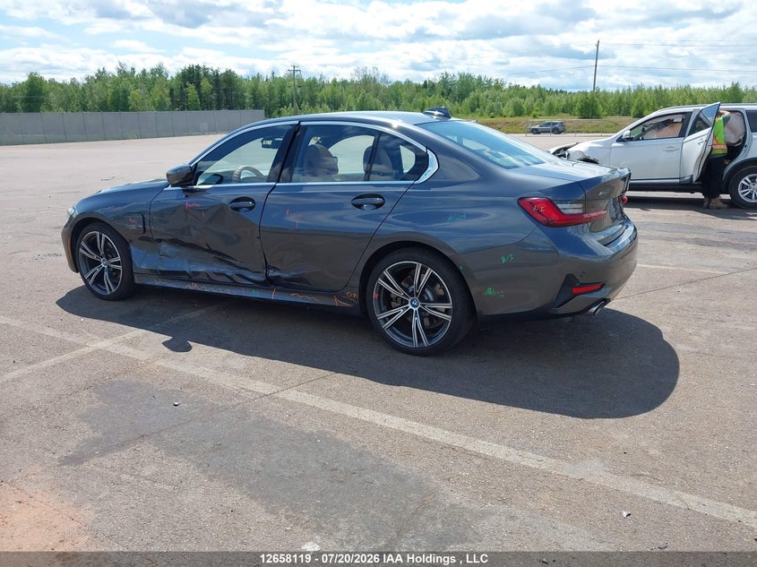 Vin: wba5p9c02nfm11631, lot: 3060277, bmw 330xe 20223