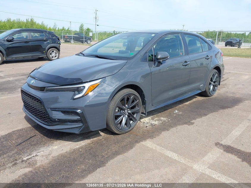 Vin: jtdbdmhe8r3009576, lot: 3060293, toyota corolla hybrid xse 20242