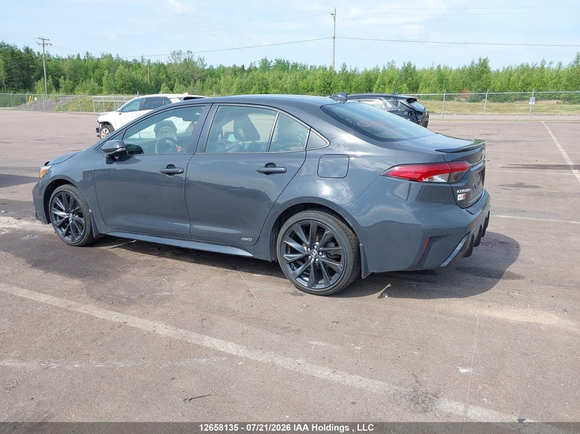 Vin: jtdbdmhe8r3009576, lot: 3060293, toyota corolla hybrid xse 20243