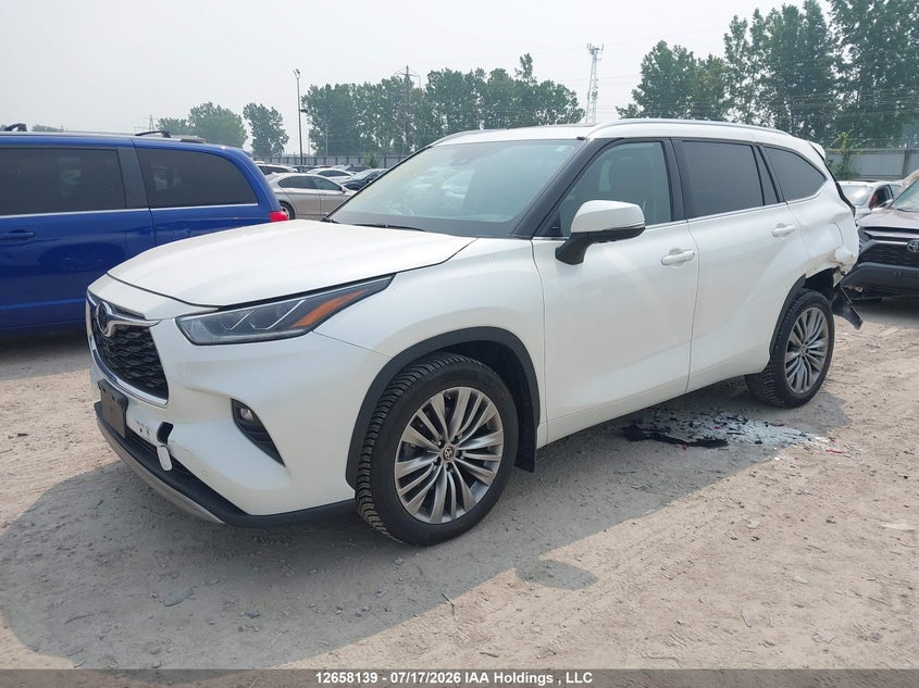 Vin: 5tdfzrbh0ms129575, lot: 3060297, toyota highlander limited 20212