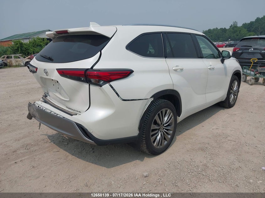 Vin: 5tdfzrbh0ms129575, lot: 3060297, toyota highlander limited 20214